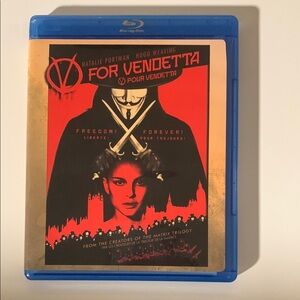 🍿2 for $20🍿 V for Vendetta Blu-ray Disc